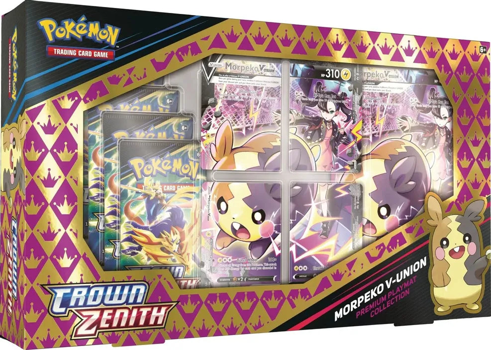 Morpeko V-UNION Playmat Premium Collection Crown zenith